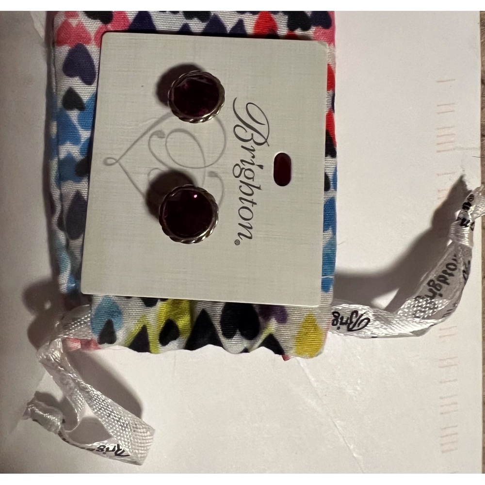Brighton Iris stud earrings